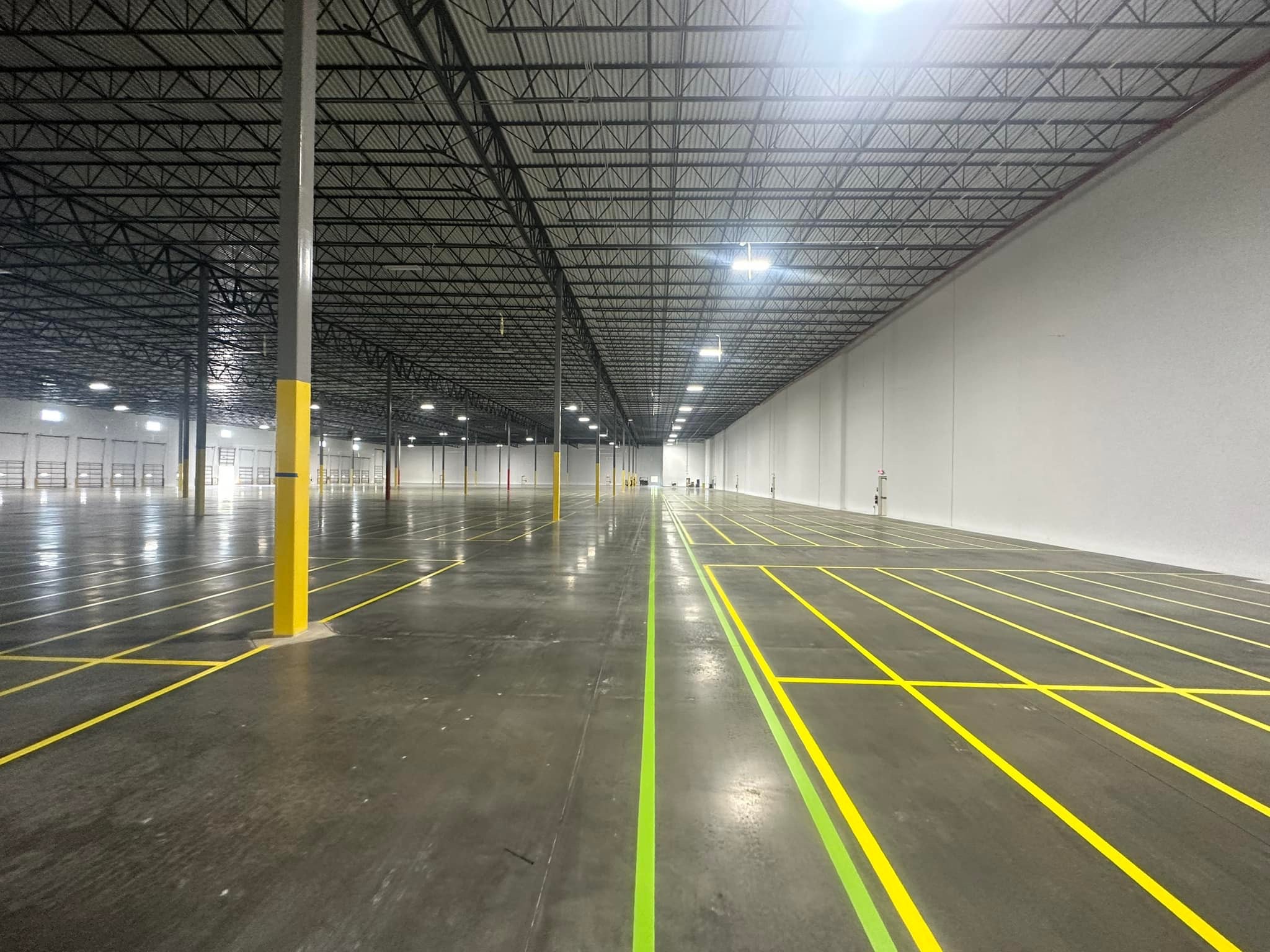 warehouse floor striping near i-81 pennsylvania