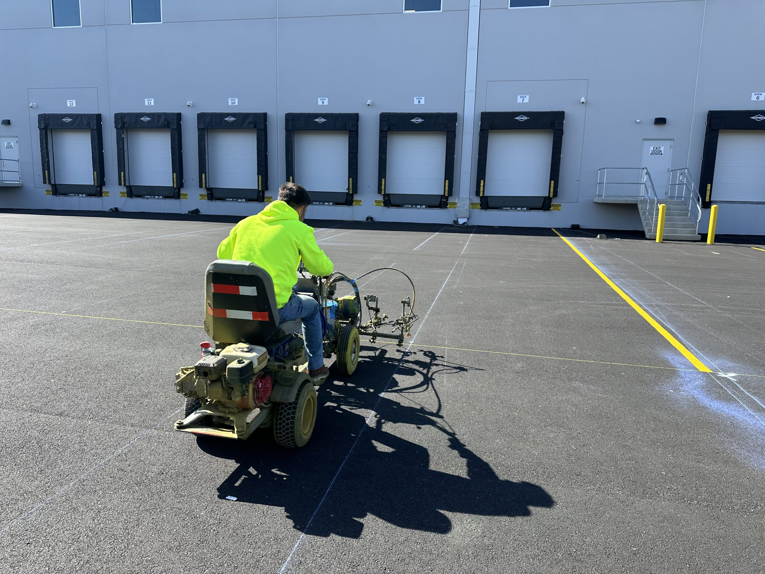 parking lot striping contractor near me Eau Claire WI