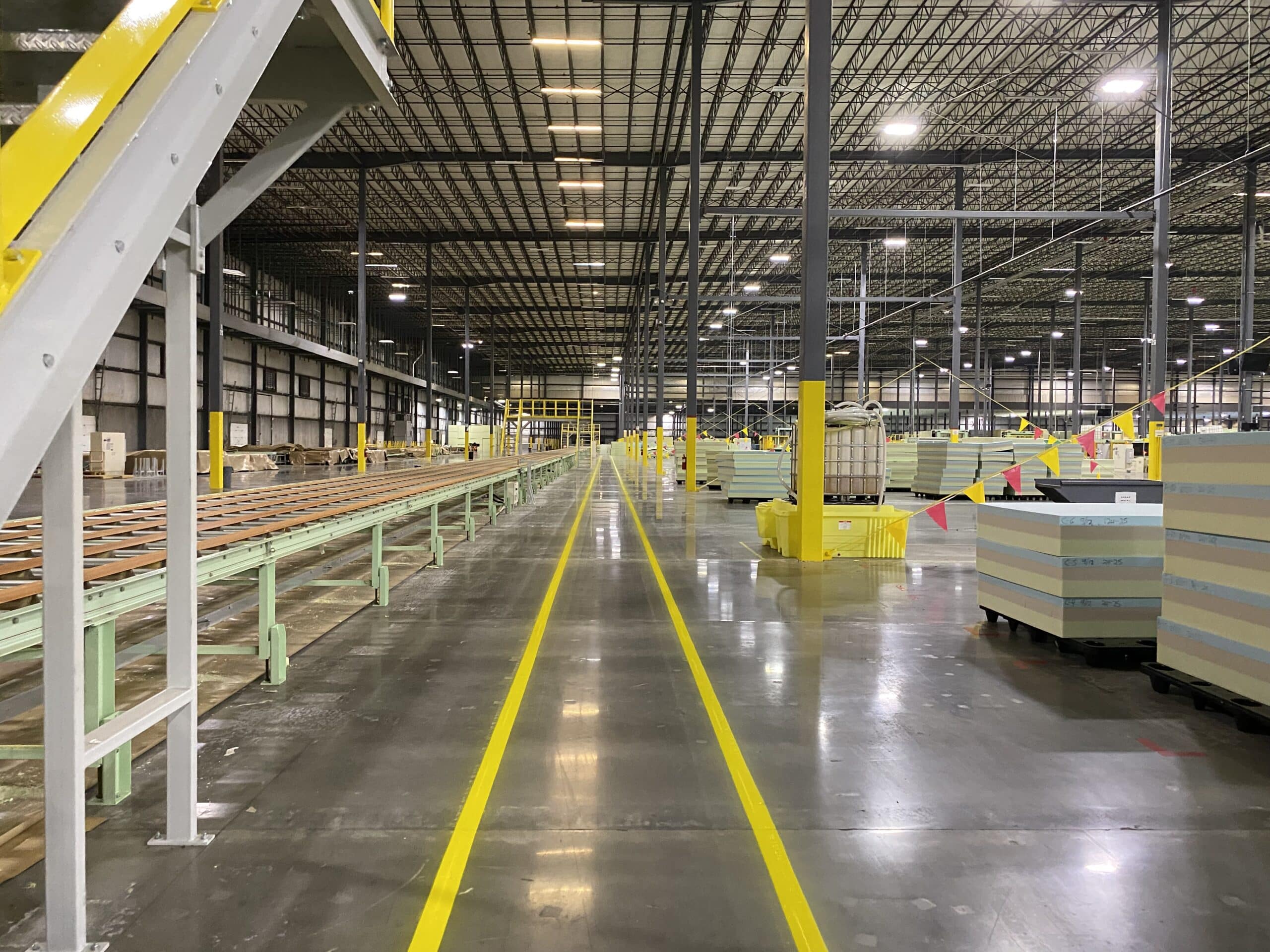 Universal Striping Professional warehouse floor striping Buffalo NY