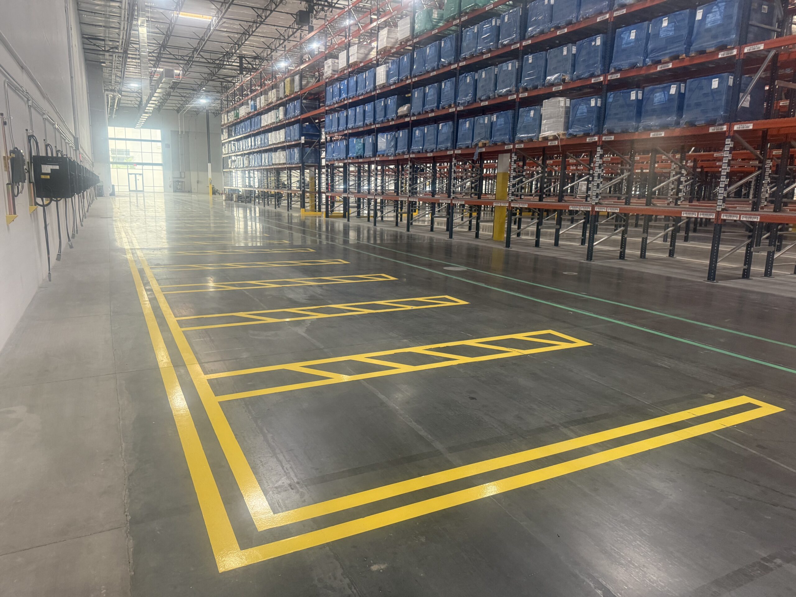 Warehouse safety floor markings Salt Lake City Utah